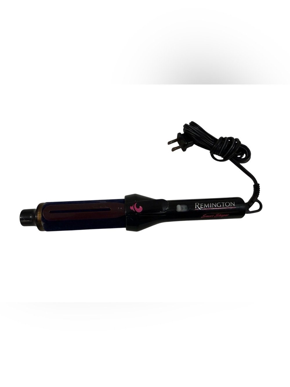 Remington Smart Shaper Velvet Flocked Jumbo Barrel 1 1/4 Curling Iron ~ Vintage